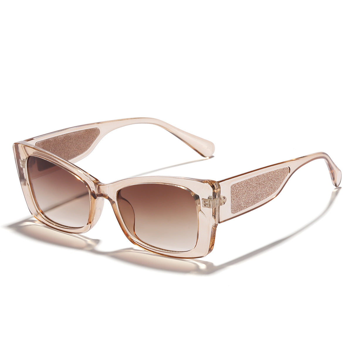Wholesale PC Cat's Eye Small Frame Wide Leg Shaped Unisex Sunglasses